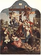 GOSSAERT, Jan (Mabuse) Deposition dsg oil painting